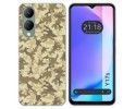 Funda Silicona para Vivo Y17s diseño Sand Camuflaje Dibujos