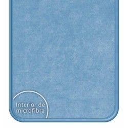Funda Silicona Líquida Azul para Vivo Y17s diseño Mujer Escalada Dibujos 2