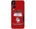 Funda Silicona Líquida Roja para Vivo Y17s diseño Vaca Dibujos