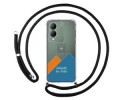 Personaliza tu Funda Colgante Transparente para Vivo Y17s con Cordon Negro Dibujo Personalizada