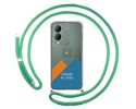 Personaliza tu Funda Colgante Transparente para Vivo Y17s con Cordon Verde Agua Dibujo Personalizada
