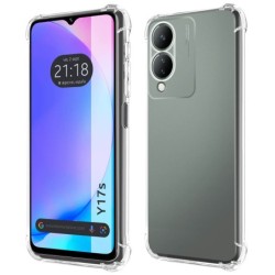 Funda Silicona Antigolpes Transparente para Vivo Y17s