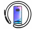 Funda Colgante Transparente para Vivo Y17s con Cordon Negro