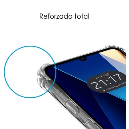 Funda Silicona Antigolpes Transparente para Xiaomi Redmi 13C