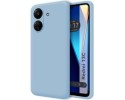 Funda Silicona Líquida Ultra Suave para Xiaomi Redmi 13C color Azul