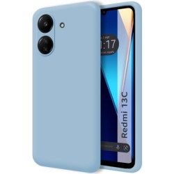Funda Silicona Líquida Ultra Suave para Xiaomi Redmi 13C color Azul