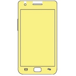 3 X Protector Pantalla Samsung Galaxy S2 I 9100 2