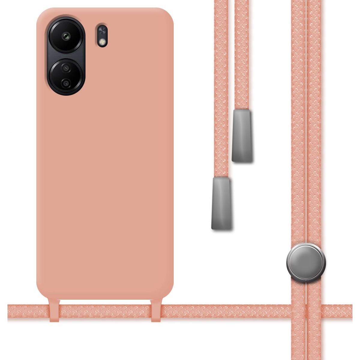 Funda Acrílica Transparente para Xiaomi Redmi 13c 5-Colores