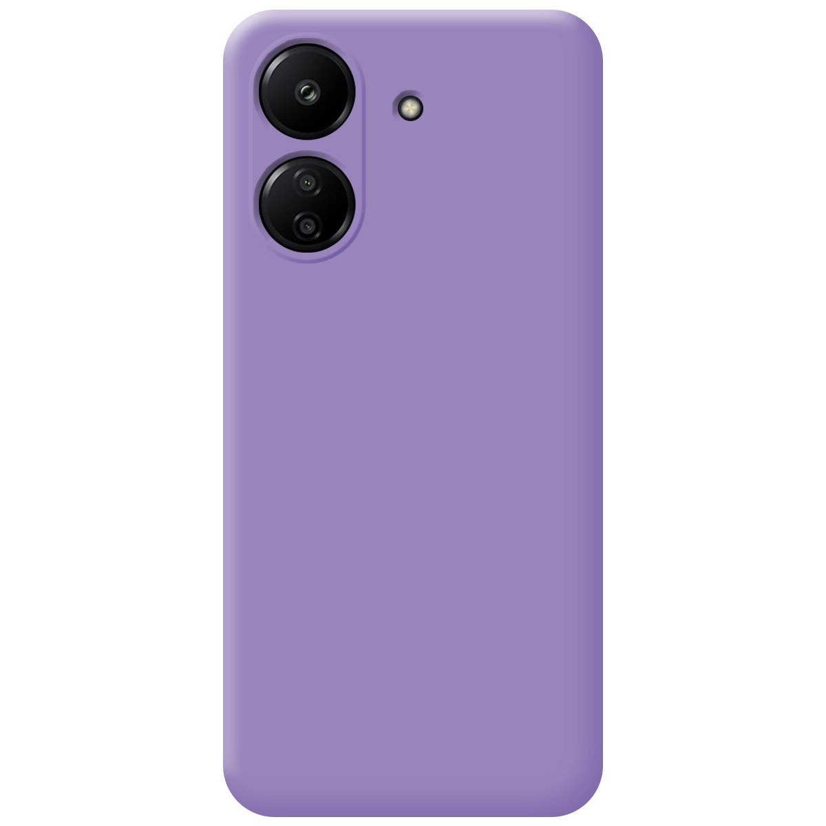 Funda Silicona Líquida Ultra Suave para Xiaomi Poco C65 color Morada