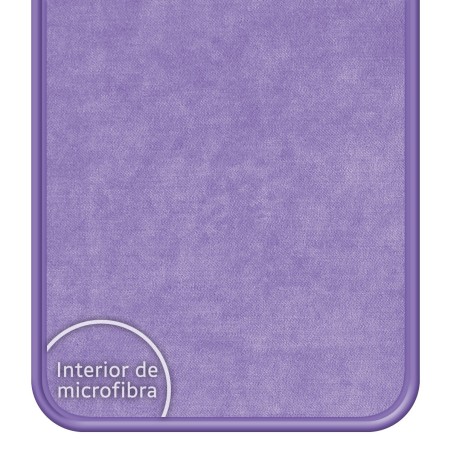 Funda Silicona Líquida Ultra Suave para Xiaomi Poco C65 color Morada
