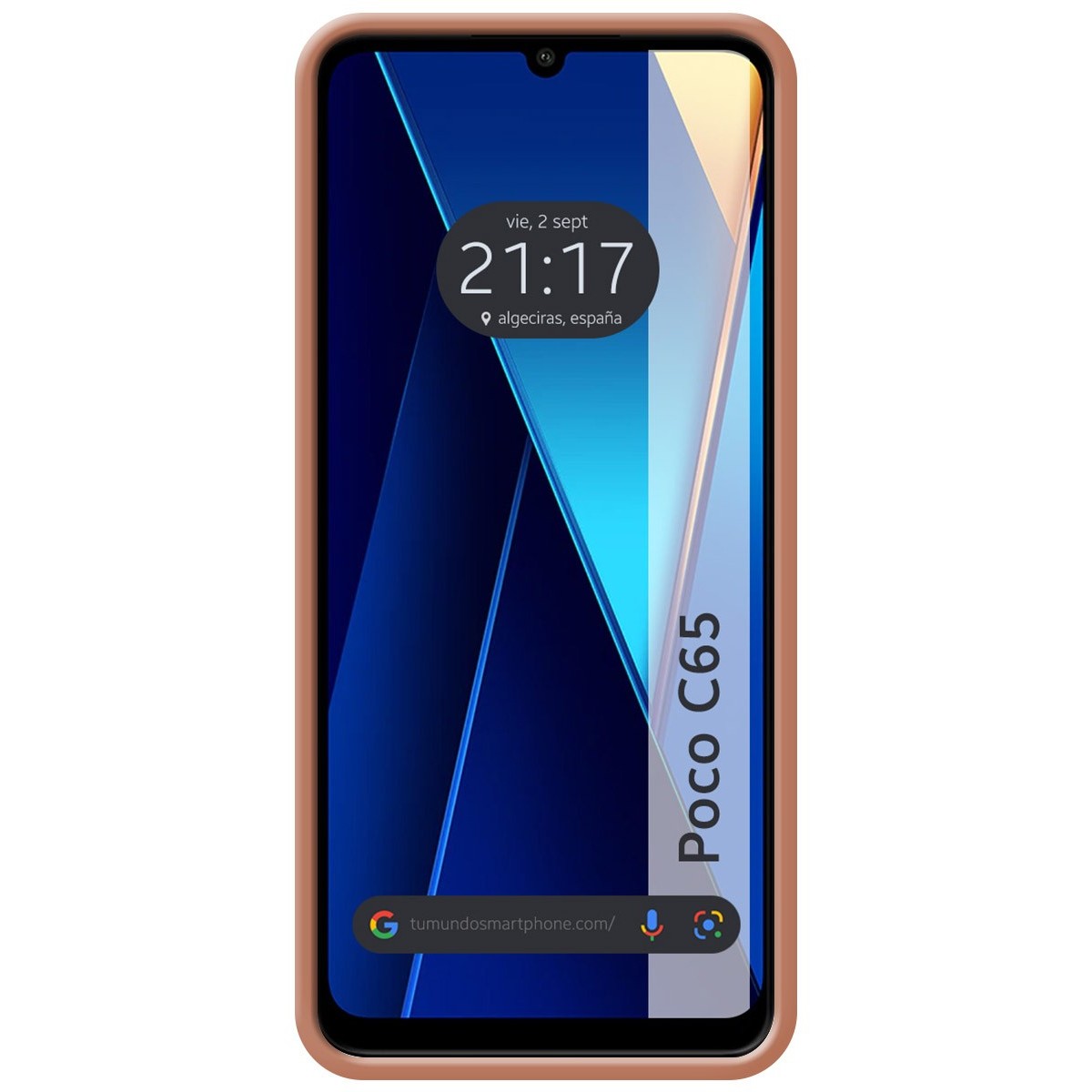 Funda Silicona Líquida Ultra Suave para Xiaomi Poco C65 color Rosa