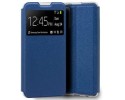 Funda Libro Soporte con Ventana para Xiaomi Poco C65 color Azul