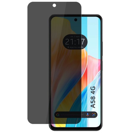 Protector Pantalla Hidrogel Privacidad Antiespías para Oppo A58 4G