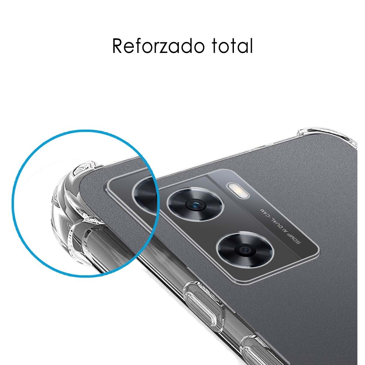 Funda Silicona Antigolpes Transparente para Oneplus Nord N20 SE