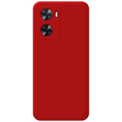 Funda Silicona Líquida Ultra Suave para Oneplus Nord N20 SE Color Roja 2