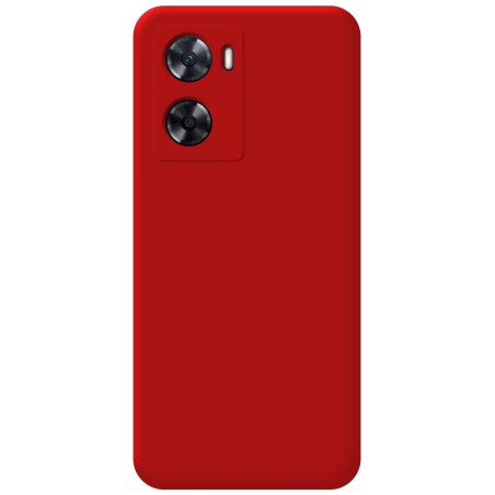 Funda Silicona Líquida Ultra Suave para Oneplus Nord N20 SE Color Roja
