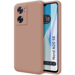 Funda Silicona Líquida Ultra Suave para Oneplus Nord N20 SE Color Rosa