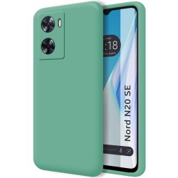 Funda Silicona Líquida Ultra Suave para Oneplus Nord N20 SE Color Verde
