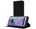 Funda libro de Polipiel con tarjetero para TCL 405 color Negra