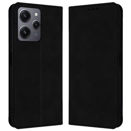 Funda libro de Polipiel con tarjetero para Xiaomi Redmi 12 color Negra