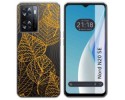 Funda Silicona Transparente para Oneplus Nord N20 SE diseño Hojas Dibujos