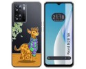Funda Silicona Transparente para Oneplus Nord N20 SE diseño Jirafa Dibujos