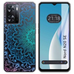 Funda Silicona Transparente para Oneplus Nord N20 SE diseño Mandala Dibujos