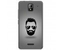 Funda Gel Tpu para Orange Rise 33 Diseño Barba Dibujos
