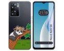 Funda Silicona Transparente para Oneplus Nord N20 SE diseño Panda Dibujos