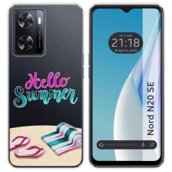 Funda Silicona Transparente para Oneplus Nord N20 SE diseño Summer Dibujos