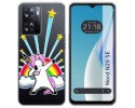 Funda Silicona Transparente para Oneplus Nord N20 SE diseño Unicornio Dibujos