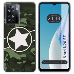 Funda Silicona para Oneplus Nord N20 SE diseño Camuflaje 01 Dibujos