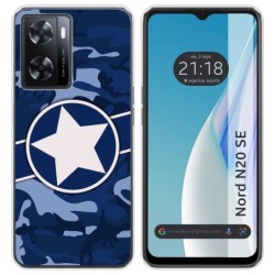 Funda Silicona para Oneplus Nord N20 SE diseño Camuflaje 03 Dibujos