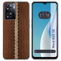 Funda Silicona para Oneplus Nord N20 SE diseño Cuero 01 Dibujos
