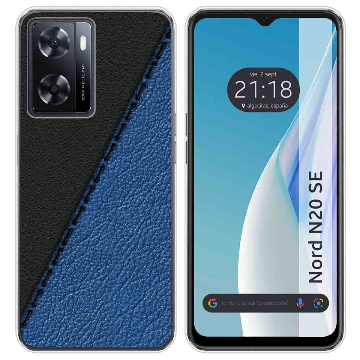 Funda Silicona para Oneplus Nord N20 SE diseño Cuero 02 Dibujos