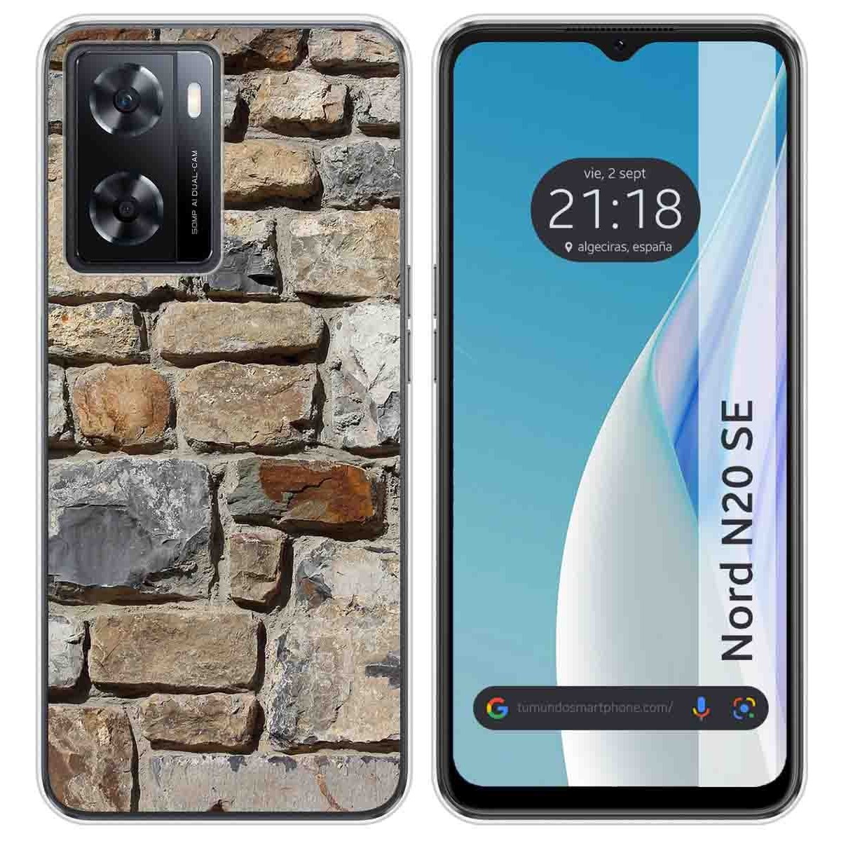 Funda Silicona para Oneplus Nord N20 SE diseño Ladrillo 03 Dibujos