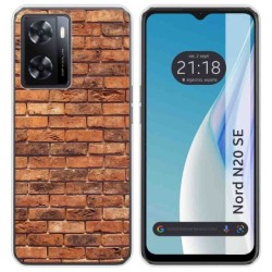 Funda Silicona para Oneplus Nord N20 SE diseño Ladrillo 04 Dibujos