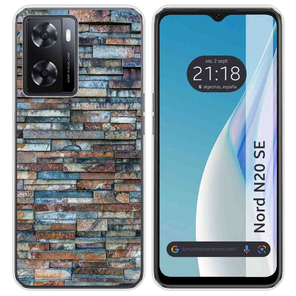 Funda Silicona para Oneplus Nord N20 SE diseño Ladrillo 05 Dibujos