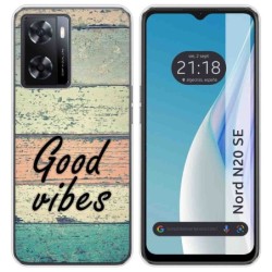 Funda Silicona para Oneplus Nord N20 SE diseño Madera 01 Dibujos
