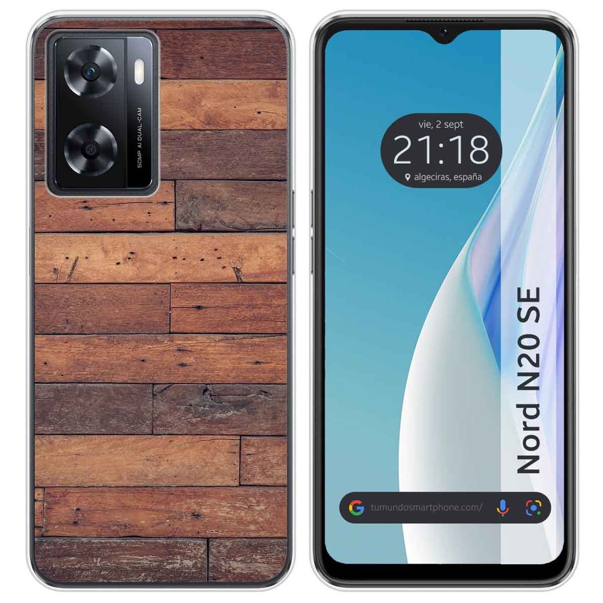Funda Silicona para Oneplus Nord N20 SE diseño Madera 03 Dibujos