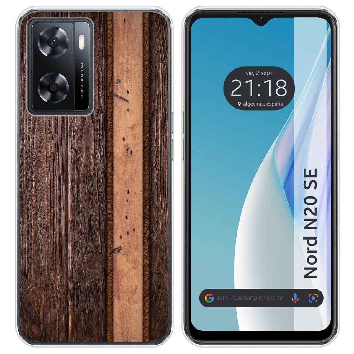 Funda Silicona para Oneplus Nord N20 SE diseño Madera 05 Dibujos