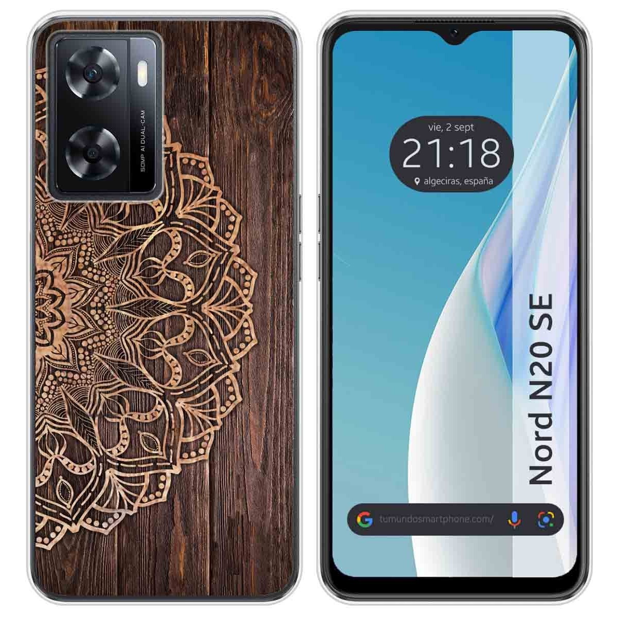 Funda Silicona para Oneplus Nord N20 SE diseño Madera 06 Dibujos