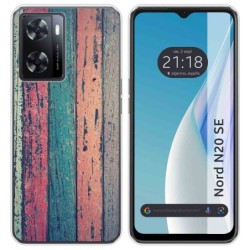Funda Silicona para Oneplus Nord N20 SE diseño Madera 10 Dibujos