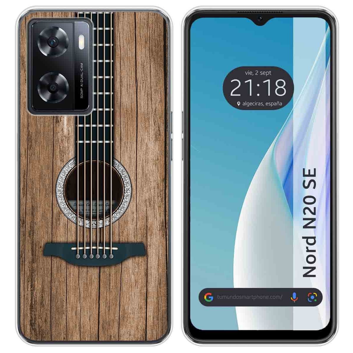 Funda Silicona para Oneplus Nord N20 SE diseño Madera 11 Dibujos