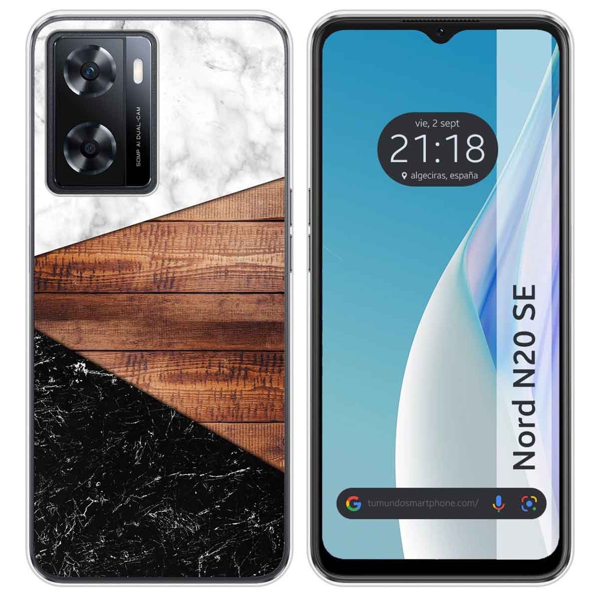Funda Silicona para Oneplus Nord N20 SE diseño Mármol 11 Dibujos