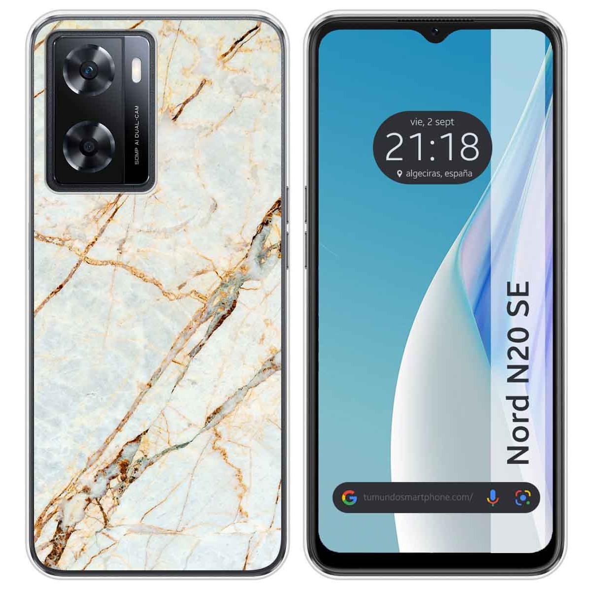 Funda Silicona para Oneplus Nord N20 SE diseño Mármol 13 Dibujos