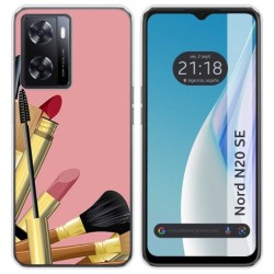 Funda Silicona para Oneplus Nord N20 SE diseño Brochas Dibujos