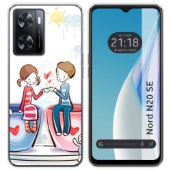 Funda Silicona para Oneplus Nord N20 SE diseño Café Dibujos
