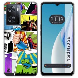 Funda Silicona para Oneplus Nord N20 SE diseño Comic Dibujos