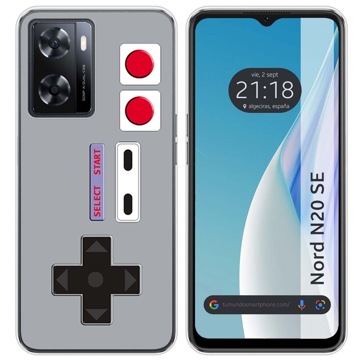 Funda Silicona para Oneplus Nord N20 SE diseño Consola Dibujos